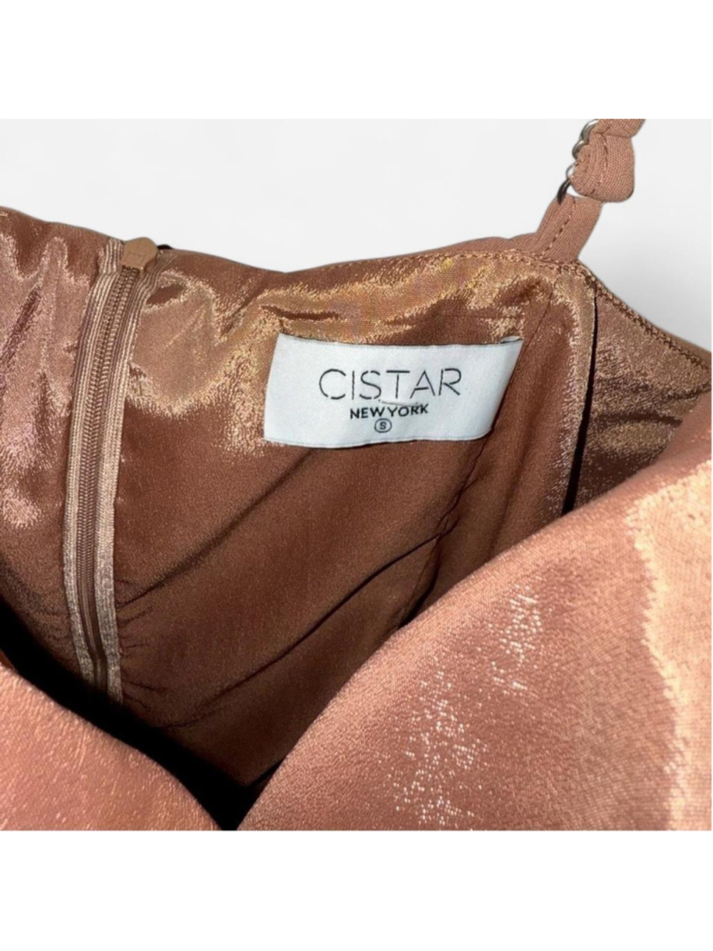 CISTAR Brown Mini Dress - Picture 5 of 7